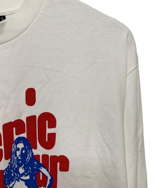 Hysteric Glamour（ヒステリックグラマー）Hysteric Glamour (ヒステリックグラマー) SOUND VIBRATION Tシャツ ホワイト サイズ:L 未使用品の古着・服飾アイテム