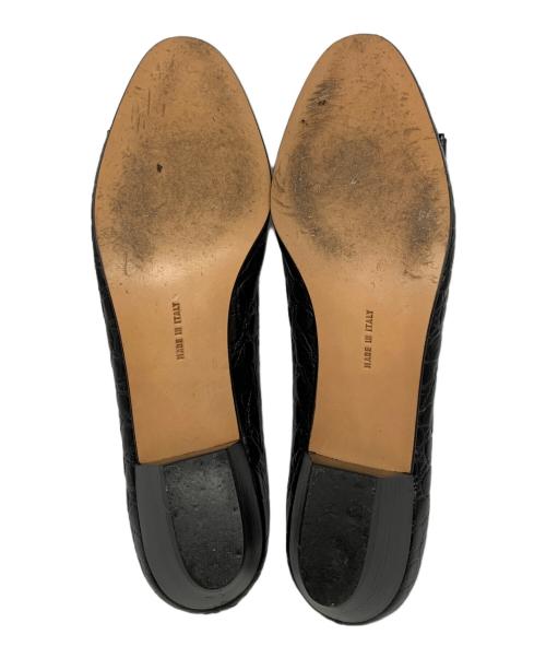 Salvatore Ferragamo（サルヴァトーレ フェラガモ）Salvatore Ferragamo (サルヴァトーレ フェラガモ) ヴァラ　パンプス ブラック サイズ:8の古着・服飾アイテム