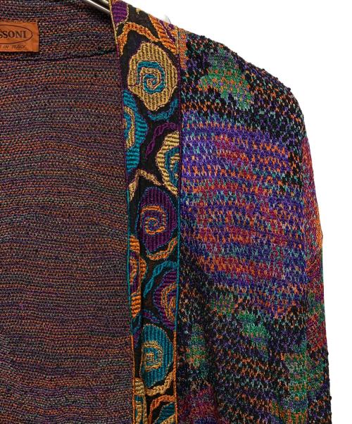 missoni（ミッソーニ）missoni (ミッソーニ) カーディガン マルチカラー サイズ:記載なしの古着・服飾アイテム