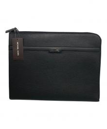 MICHAEL KORS（マイケル・コース）の古着「L ZIP LAP TOP CASE」｜ブラック