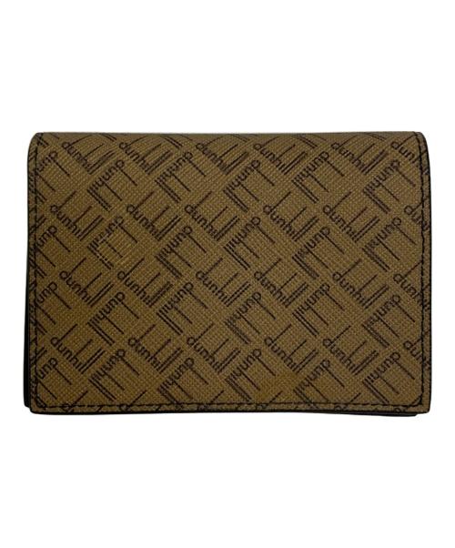 dunhill（ダンヒル）dunhill (ダンヒル) カードケース ブラウンの古着・服飾アイテム
