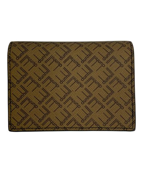 dunhill（ダンヒル）dunhill (ダンヒル) カードケース ブラウンの古着・服飾アイテム