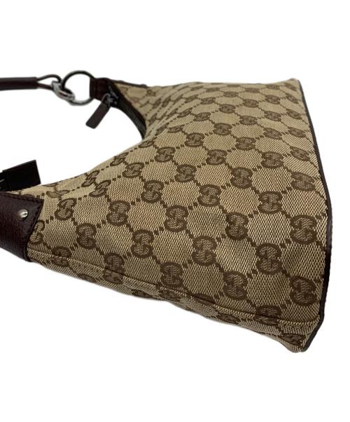 GUCCI（グッチ）GUCCI (グッチ) GGキャンバス ワンショルダーバッグ ベージュの古着・服飾アイテム
