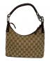 GUCCI（グッチ）の古着「GGキャンバス ワンショルダーバッグ」｜ベージュ