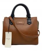 PAUL SMITHポールスミス）の古着「2WAYバッグ」｜ブラウン×ブラック