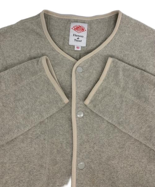 DANTON（ダントン）DANTON (ダントン) ノーカラージャケット グレー サイズ:40の古着・服飾アイテム