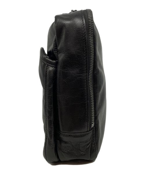 LUGGAGE LABEL（ラゲッジ レーベル）LUGGAGE LABEL (ラゲッジ レーベル) ショルダーバッグ ブラックの古着・服飾アイテム