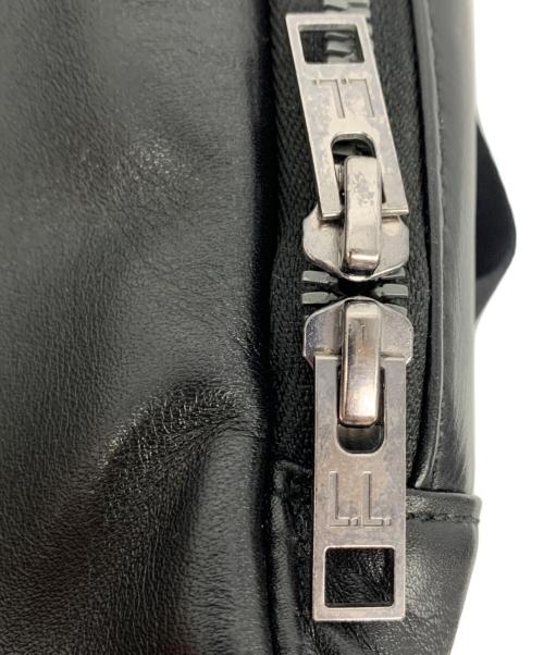 LUGGAGE LABEL（ラゲッジ レーベル）LUGGAGE LABEL (ラゲッジ レーベル) ショルダーバッグ ブラックの古着・服飾アイテム