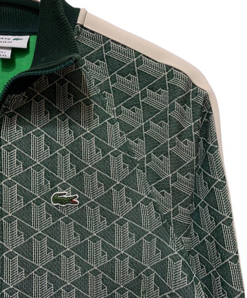 LACOSTE（ラコステ）LACOSTE (ラコステ) モノグラムトラックジャケット グリーン サイズ:XSの古着・服飾アイテム
