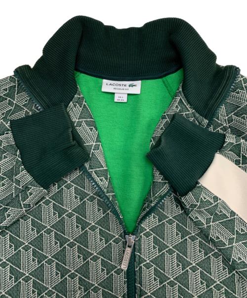 LACOSTE（ラコステ）LACOSTE (ラコステ) モノグラムトラックジャケット グリーン サイズ:XSの古着・服飾アイテム