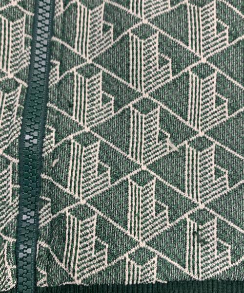 LACOSTE（ラコステ）LACOSTE (ラコステ) モノグラムトラックジャケット グリーン サイズ:XSの古着・服飾アイテム