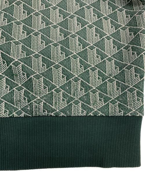 LACOSTE（ラコステ）LACOSTE (ラコステ) モノグラムトラックジャケット グリーン サイズ:XSの古着・服飾アイテム