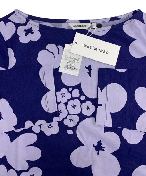 marimekko（マリメッコ）marimekko (マリメッコ) ケヴァッタルコート　ワンピース パープル サイズ:XS 未使用品の古着・服飾アイテム