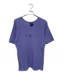 HARLEY-DAVIDSON（ハーレーダビッドソン）の古着「ワッフルカットソー」｜ブルー