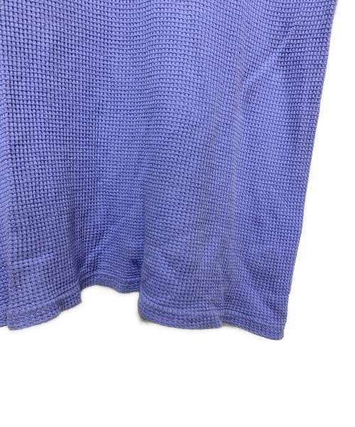 HARLEY-DAVIDSON（ハーレーダビッドソン）HARLEY-DAVIDSON (ハーレーダビッドソン) ワッフルカットソー ブルー サイズ:XLの古着・服飾アイテム