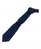 Salvatore Ferragamoサルヴァトーレ フェラガモ）の古着「シルクネクタイ」｜ネイビー