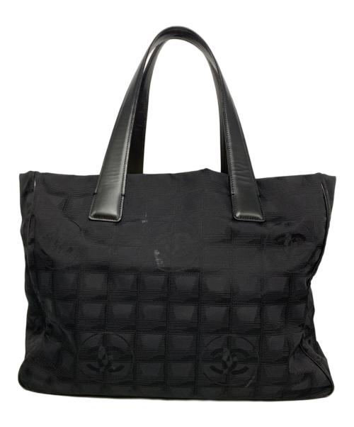 CHANEL（シャネル）CHANEL (シャネル) ニュートラベルライン トートバッグ ブラックの古着・服飾アイテム