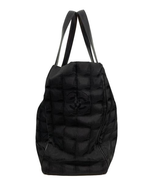 CHANEL（シャネル）CHANEL (シャネル) ニュートラベルライン トートバッグ ブラックの古着・服飾アイテム