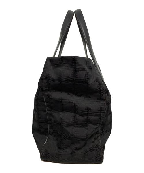 CHANEL（シャネル）CHANEL (シャネル) ニュートラベルライン トートバッグ ブラックの古着・服飾アイテム