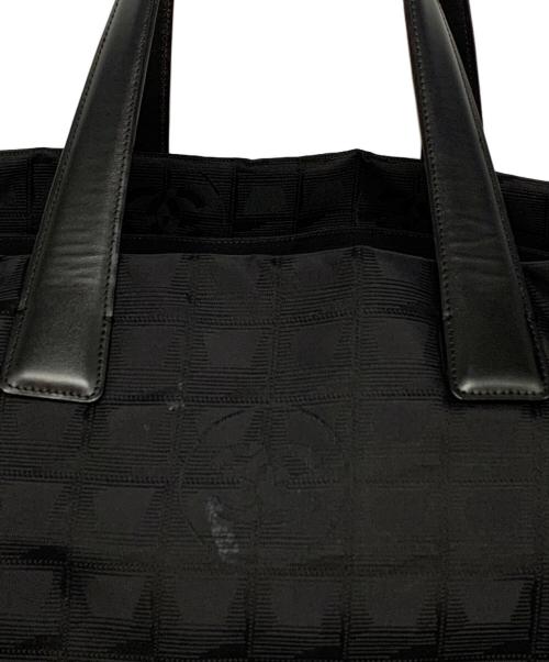 CHANEL（シャネル）CHANEL (シャネル) ニュートラベルライン トートバッグ ブラックの古着・服飾アイテム