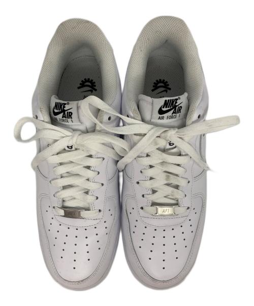 NIKE（ナイキ）NIKE (ナイキ) AIR FORCE1 ホワイト サイズ:27.5の古着・服飾アイテム