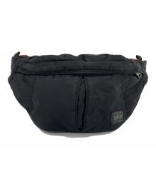 PORTER（ポーター）の古着「タンカー ウエストバッグ」｜ブラック