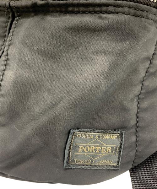PORTER（ポーター）PORTER (ポーター) タンカー ウエストバッグ ブラックの古着・服飾アイテム