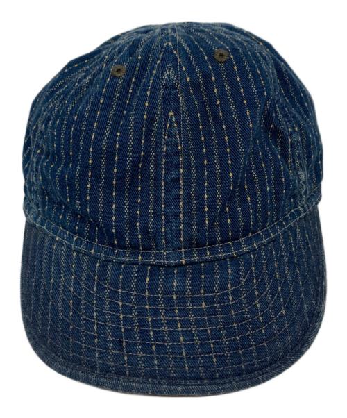 RRL（ダブルアールエル）RRL (ダブルアールエル) RRL SERVICE CAP ブルー サイズ:59cmの古着・服飾アイテム