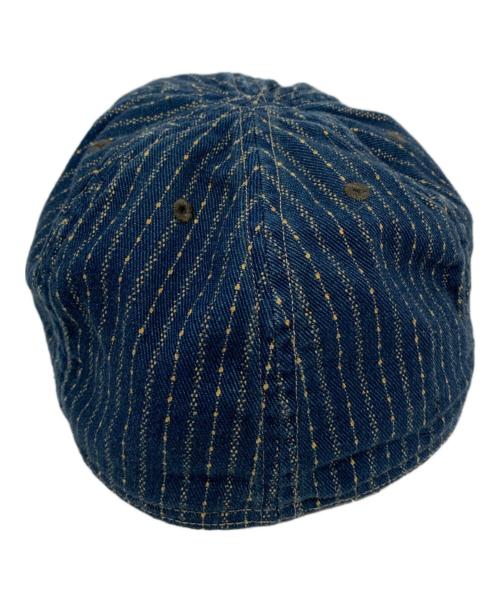 RRL（ダブルアールエル）RRL (ダブルアールエル) RRL SERVICE CAP ブルー サイズ:59cmの古着・服飾アイテム