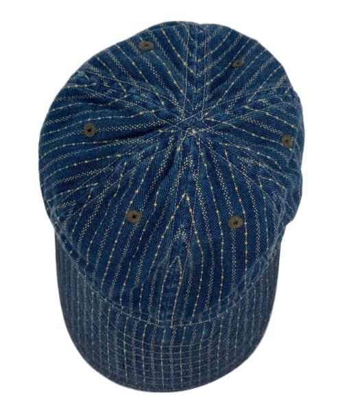 RRL（ダブルアールエル）RRL (ダブルアールエル) RRL SERVICE CAP ブルー サイズ:59cmの古着・服飾アイテム