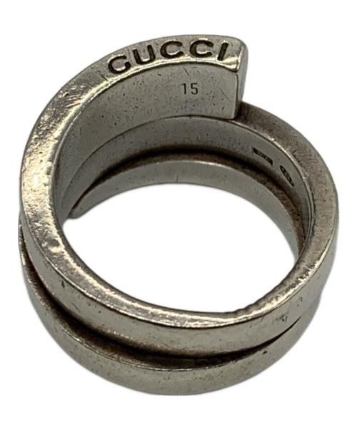 GUCCI（グッチ）GUCCI (グッチ) スパイラルGスネークリング サイズ:15号の古着・服飾アイテム