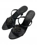 GUCCIグッチ）の古着「インターロッキングG　サンダル」｜ブラック