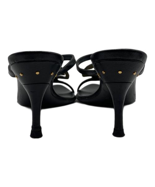 GUCCI（グッチ）GUCCI (グッチ) インターロッキングG　サンダル ブラック サイズ:36Cの古着・服飾アイテム