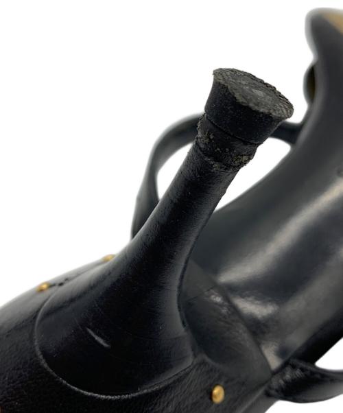 GUCCI（グッチ）GUCCI (グッチ) インターロッキングG　サンダル ブラック サイズ:36Cの古着・服飾アイテム