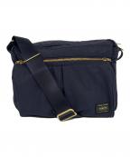 PORTERポーター）の古着「DRAFT  SHOULDER BAG(S)」｜ネイビー