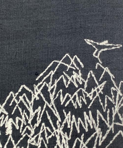 mina perhonen（ミナ ペルホネン）mina perhonen (ミナ ペルホネン) エッグバッグ forest to birdの古着・服飾アイテム