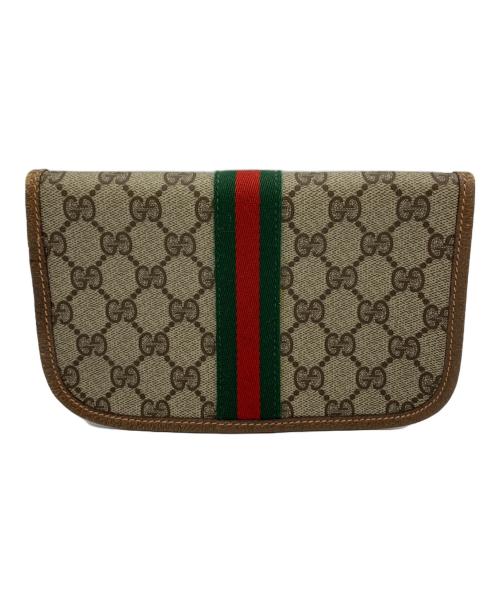 GUCCI（グッチ）GUCCI (グッチ) シェリー オールドグッチ GGプラスポーチの古着・服飾アイテム