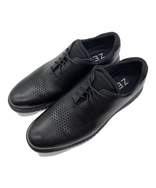 COLE HAAN（コールハーン）COLE HAAN (コールハーン) ゼログランド レーザー ウィング ブラック サイズ:8Mの古着・服飾アイテム