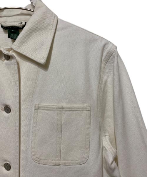 RALPH LAUREN（ラルフローレン）RALPH LAUREN (ラルフローレン) カバーオール ホワイト サイズ:Sの古着・服飾アイテム