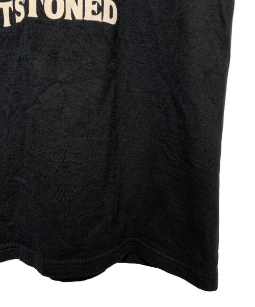 Hysteric Glamour（ヒステリックグラマー）Hysteric Glamour (ヒステリックグラマー) GET STONED Tシャツ  ブラック×ピンク サイズ:Lの古着・服飾アイテム