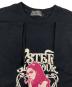 中古・古着 Hysteric Glamour (ヒステリックグラマー) GET STONED Tシャツ  ブラック×ピンク サイズ:L：9000円