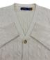 中古・古着 POLO RALPH LAUREN (ポロ・ラルフローレン) ケーブルニットカーディガン アイボリー サイズ:XL：4000円