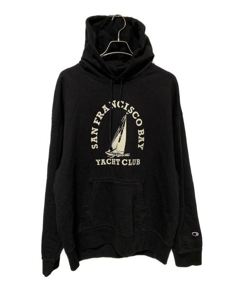 Champion（チャンピオン）Champion (チャンピオン) フーデッドスウェットシャツ 24SS ブラック サイズ:XLの古着・服飾アイテム