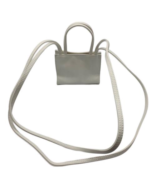 TELFAR（テルファー）TELFAR (テルファー) 2WAYバッグ ホワイトの古着・服飾アイテム