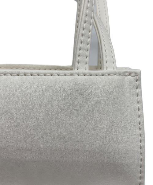 TELFAR（テルファー）TELFAR (テルファー) 2WAYバッグ ホワイトの古着・服飾アイテム