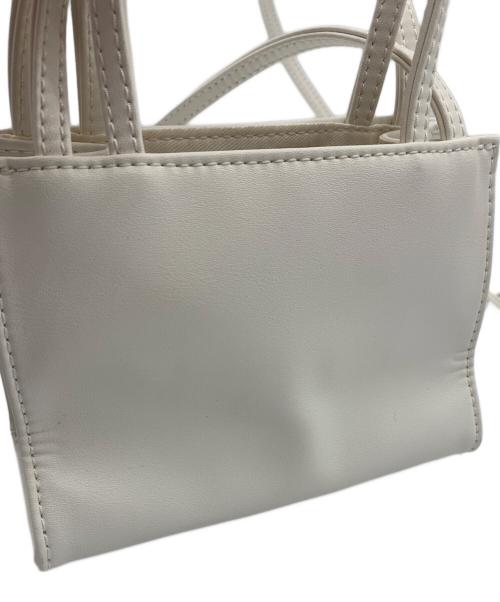 TELFAR（テルファー）TELFAR (テルファー) 2WAYバッグ ホワイトの古着・服飾アイテム