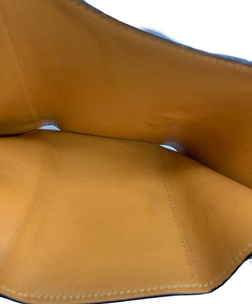 LOEWE（ロエベ）LOEWE (ロエベ)  バーティカルスモールウォレット オレンジの古着・服飾アイテム