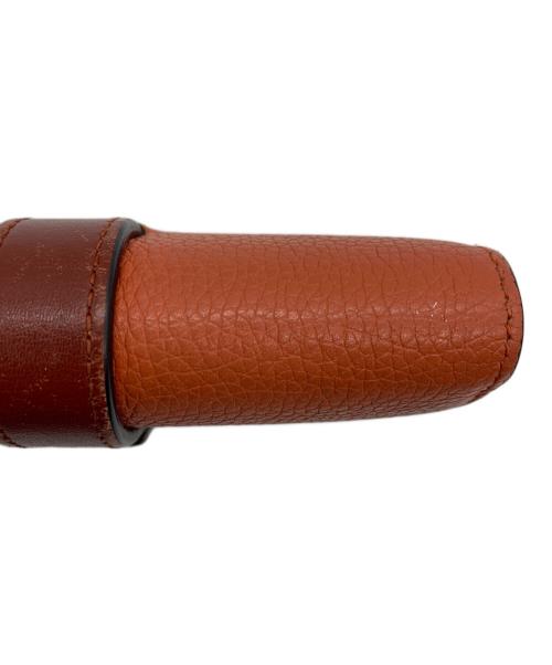 LOEWE（ロエベ）LOEWE (ロエベ)  バーティカルスモールウォレット オレンジの古着・服飾アイテム