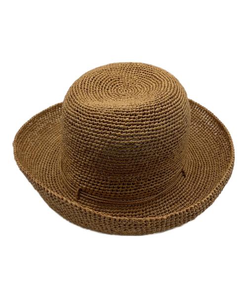 HELEN KAMINSKI（ヘレンカミンスキー）HELEN KAMINSKI (ヘレンカミンスキー) ラフィアハット ベージュの古着・服飾アイテム