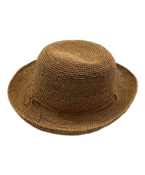HELEN KAMINSKI（ヘレンカミンスキー）HELEN KAMINSKI (ヘレンカミンスキー) ラフィアハット ベージュの古着・服飾アイテム